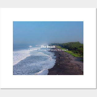 Beach and Quotes Posters and Art